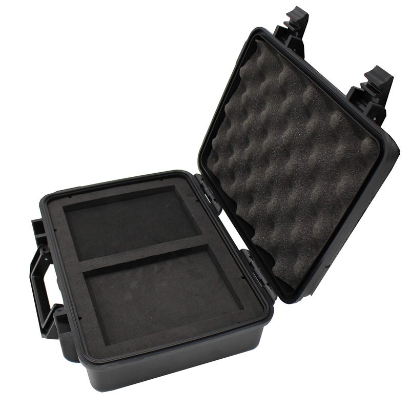 MOOCY 10" Small Hard Case with Customizable Foam Insert, 10.8x8.6x3.7 - Watertight Airtight Crush-Resistant Case for Pistol, Camera, Microphone & Electronics - Image 4
